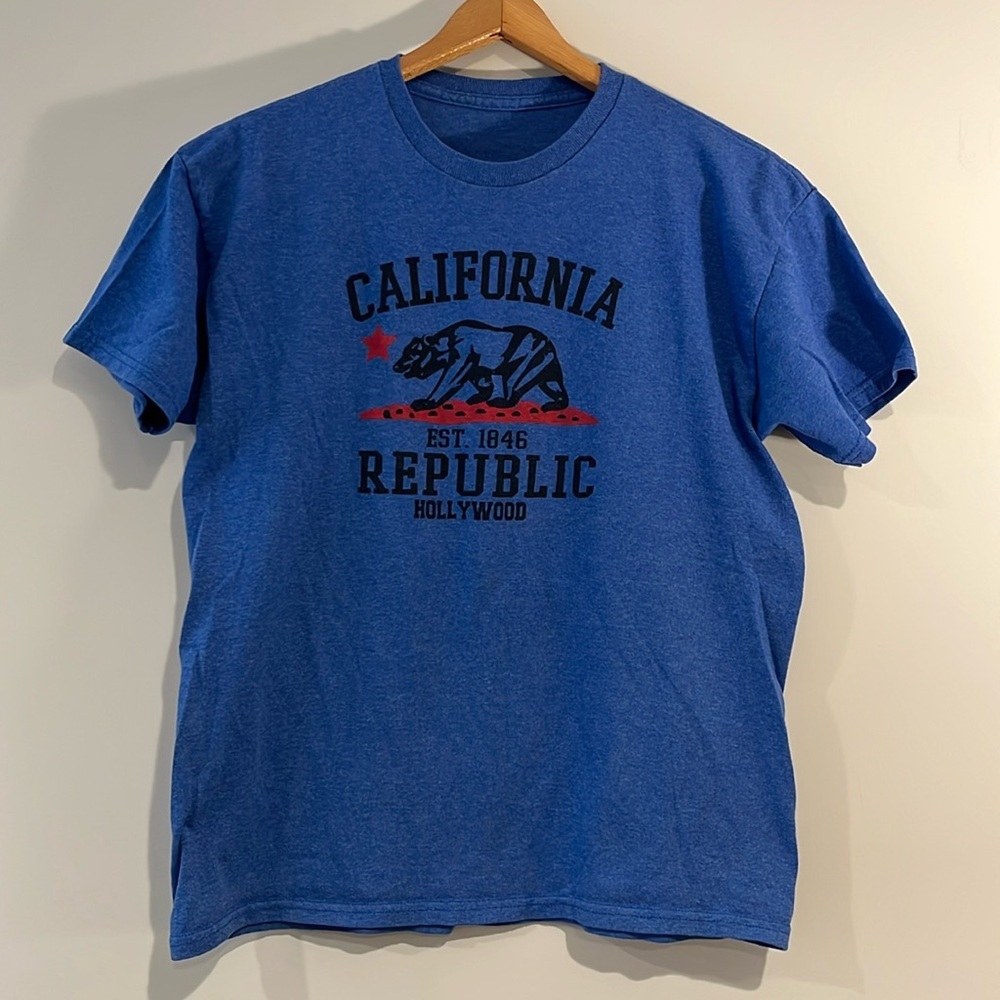 California Republic Kids Blue T-Shirt
